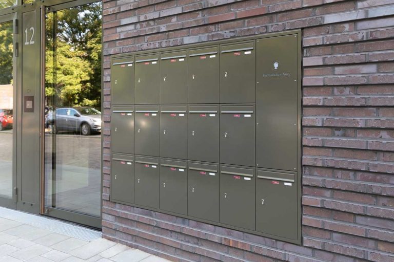 Unterputz-Briefkastenanlage